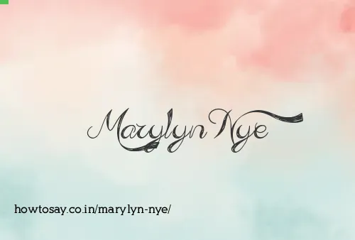 Marylyn Nye