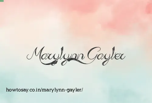 Marylynn Gayler