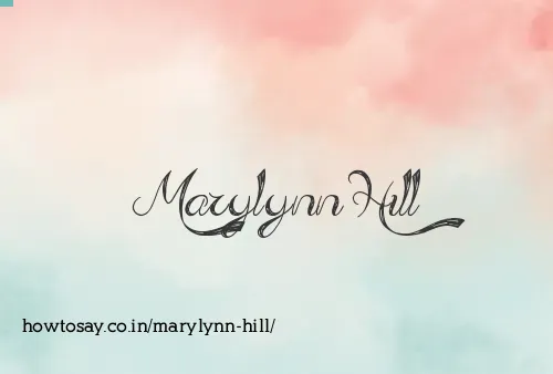 Marylynn Hill