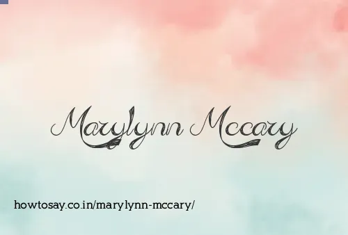 Marylynn Mccary
