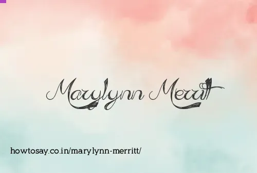 Marylynn Merritt