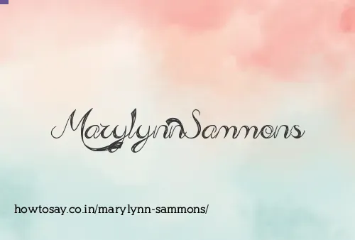 Marylynn Sammons