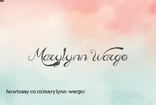 Marylynn Wargo