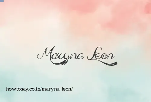 Maryna Leon