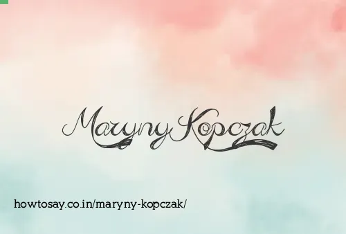 Maryny Kopczak