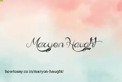 Maryon Haught