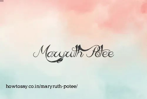 Maryruth Potee