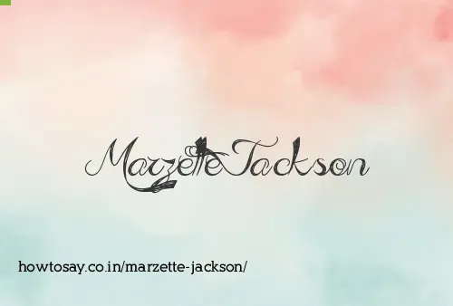 Marzette Jackson