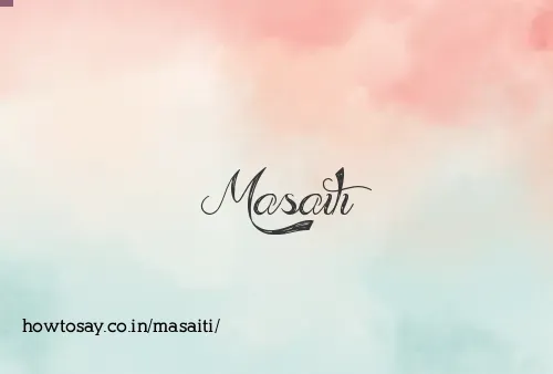 Masaiti