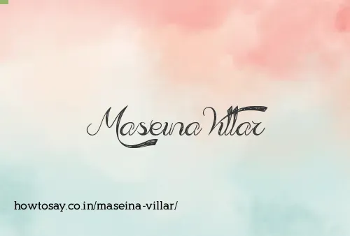 Maseina Villar