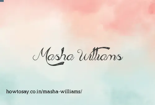 Masha Williams