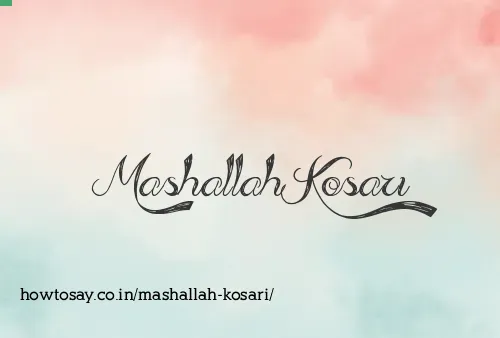 Mashallah Kosari