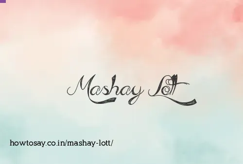 Mashay Lott