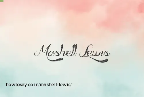 Mashell Lewis