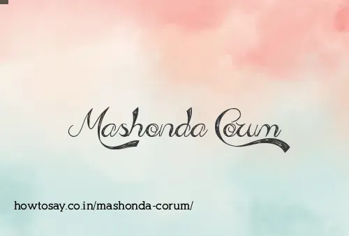 Mashonda Corum