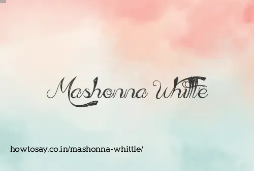 Mashonna Whittle