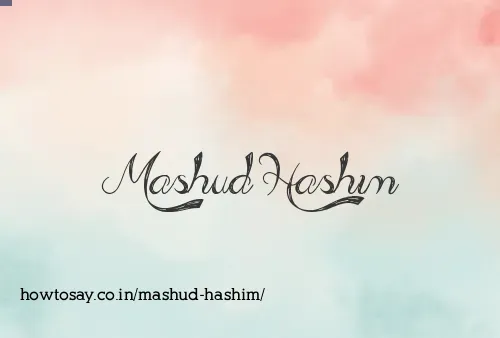 Mashud Hashim