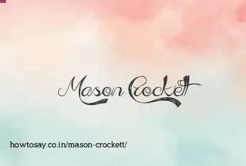 Mason Crockett