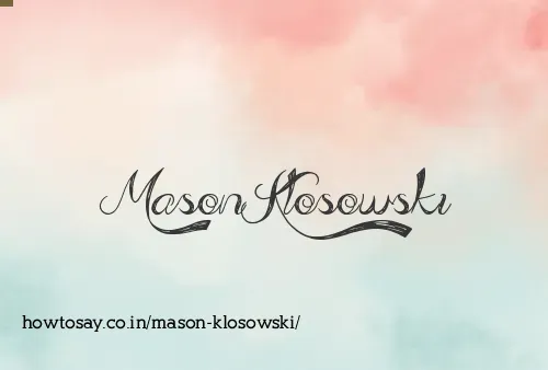 Mason Klosowski