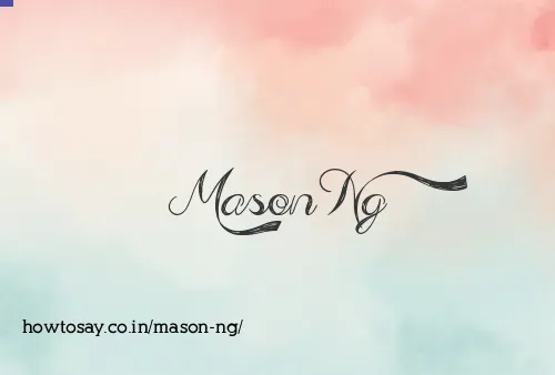 Mason Ng