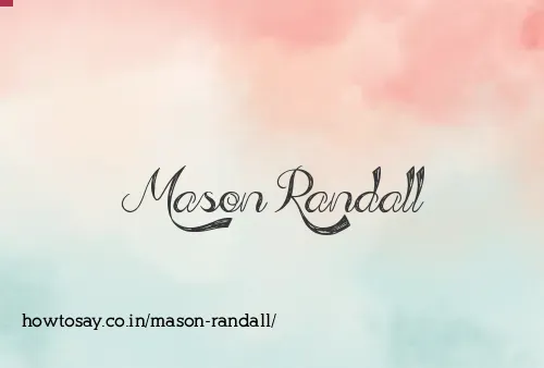 Mason Randall