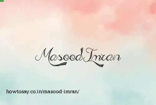 Masood Imran