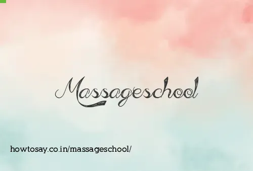 Massageschool
