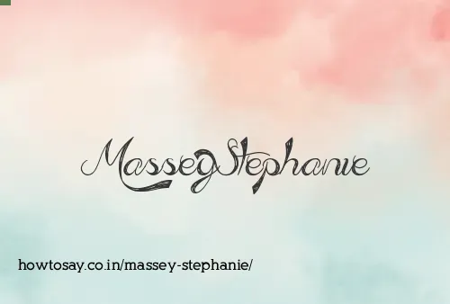 Massey Stephanie