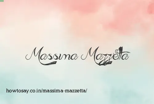 Massima Mazzetta