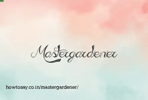 Mastergardener
