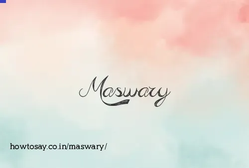 Maswary