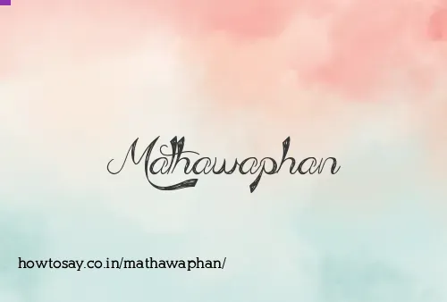 Mathawaphan