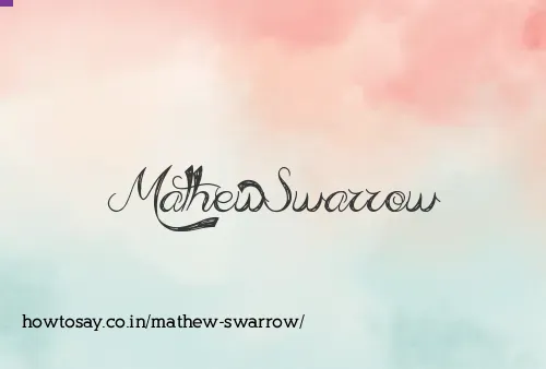 Mathew Swarrow