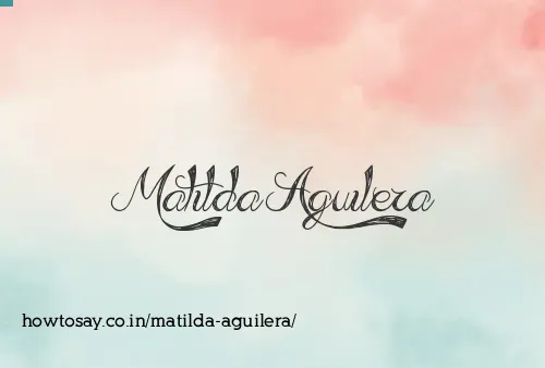 Matilda Aguilera
