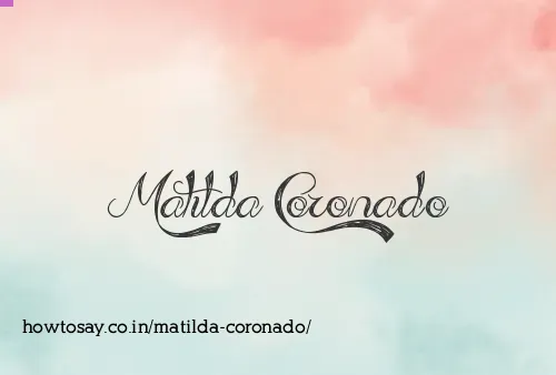 Matilda Coronado
