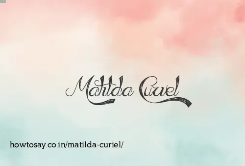 Matilda Curiel