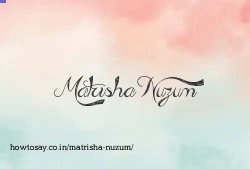 Matrisha Nuzum