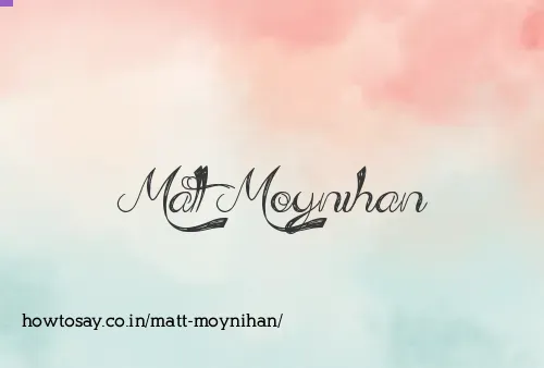Matt Moynihan