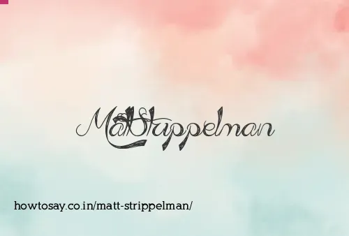 Matt Strippelman