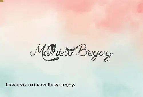 Matthew Begay