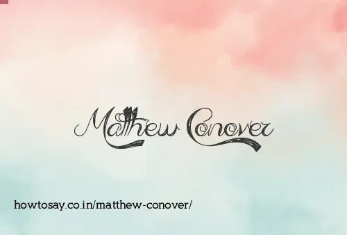 Matthew Conover