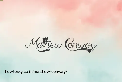 Matthew Conway