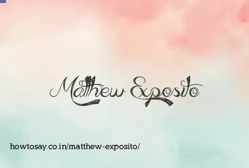 Matthew Exposito