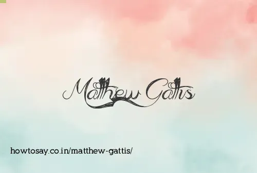 Matthew Gattis