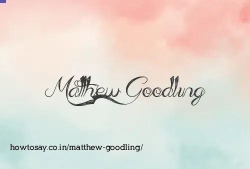 Matthew Goodling