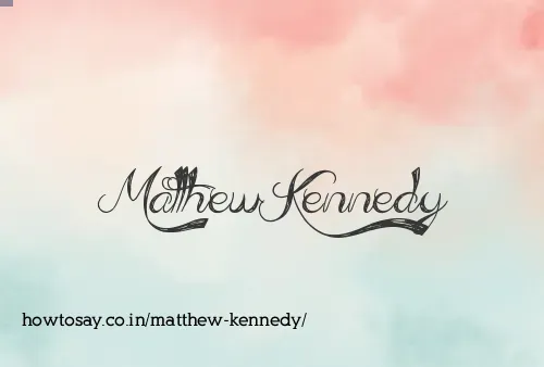 Matthew Kennedy