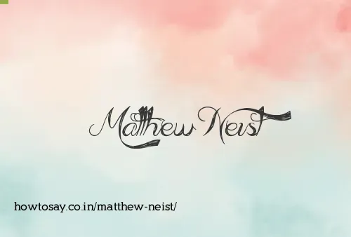 Matthew Neist