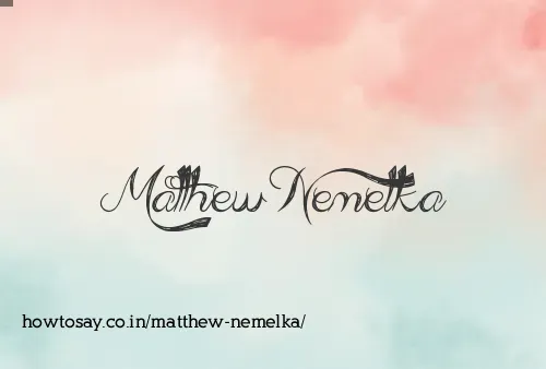 Matthew Nemelka