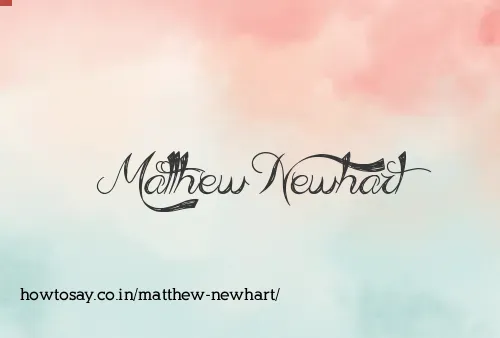 Matthew Newhart