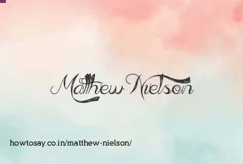 Matthew Nielson